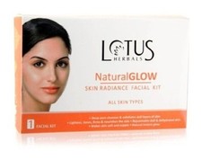 Lotus Herbals Natural Glow Kit Skin Radiance Facial Kit For Natural Instant Glow