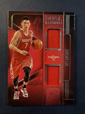 2024 Silhouette Dual Materials game-worn Jeremy Lin Houston Rockets