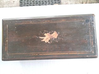 Antique Victorian Music Box circa 1880 18" L x 8" W x 6" T
