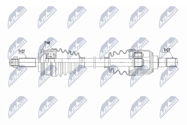 NTY NPW-KA-417 Antriebswelle Vorne Rechts FüR Hyundai KIA-image