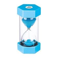 20 Minute Hourglass Sand Timer: Large Unbreakable Colorful 20 Min, Blue