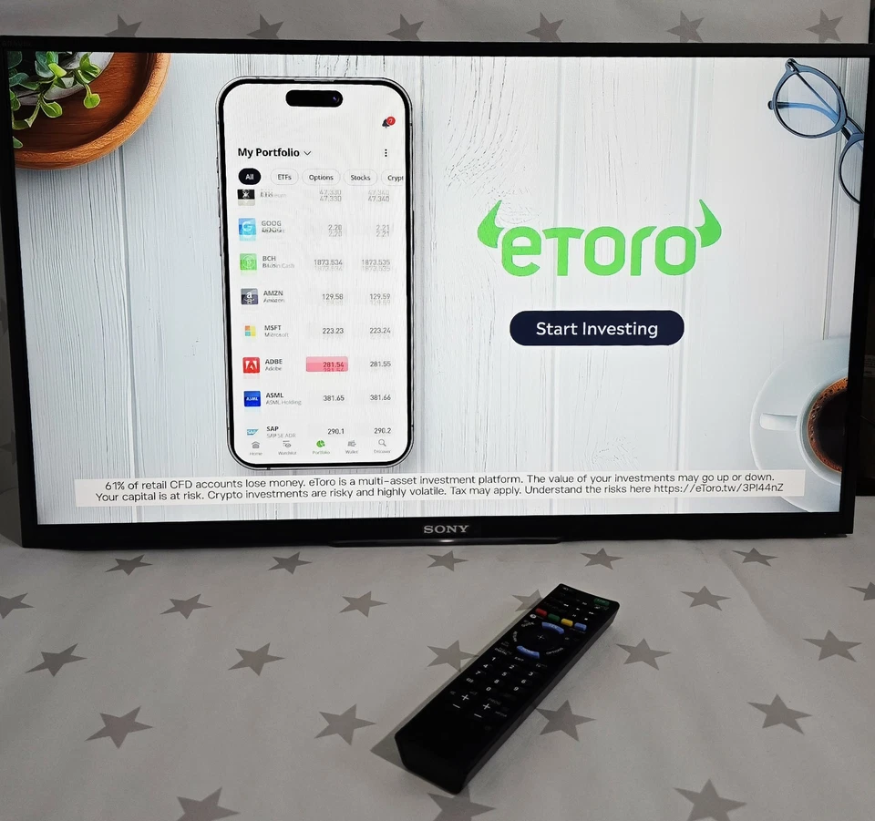 Sony Bravia KDL-32W705B - 32" LED-Backlit TV - FREEVIEW HD - FULL HD - SMART TV - Image 2 of 4