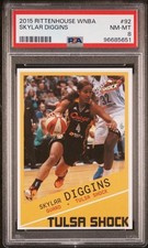 2015 Rittenhouse WNBA #92 Skylar Diggins PSA 8 Tulsa Shock Seattle Storm