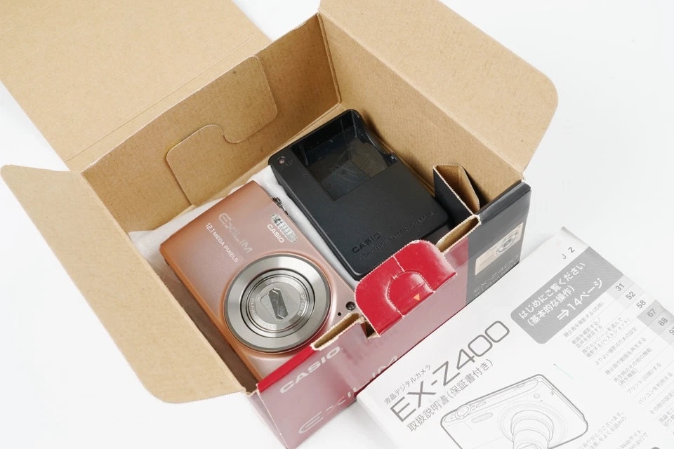 [Near Mint] CASIO EX-Z400 EXILIM 12.1MP Digitalkamera Roségold aus Japan 2953 - Bild 2 von 4