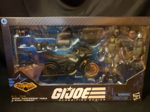 GIJOE Classified Series 127 Jason Shockwave Faria And Night Pursuit