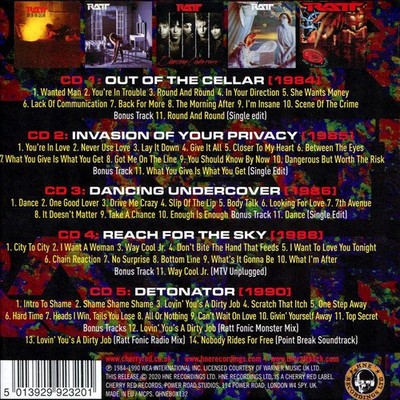 洋楽 RATT THE ATLANTIC YEARS 1984 - 1990 Ratt - The Atlantic Years 1984-1990 - Amazon.com Music