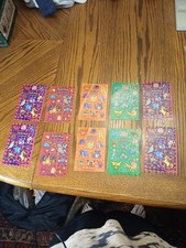 Vintage Pok mon Sticker Set 10 Gotta Catch Em All 1999 Nintendo Rare Collectible
