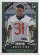 2019 Panini Prizm Rookies Green Prizm Karan Higdon #333 0zd2