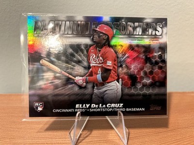2024 Topps Elly De La Cruz RC Platinum Performers SSP PP-10 Cincinnati Reds 
