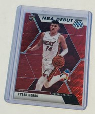 2019-20 Panini Mosaic - NBA Debut - Tyler Herro #280 Rookie Red Wave Prizm (RC)