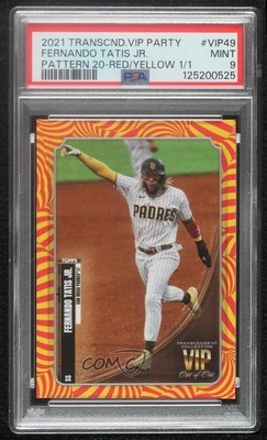 2021 Topps Transcendent Collection VIP Party 1/1 Fernando Tatis Jr #VIP-49 6fs