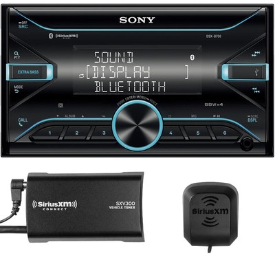 Sony DSX-B700 Double DIN Bluetooth Digital Media Car Stereo + XM Tuner