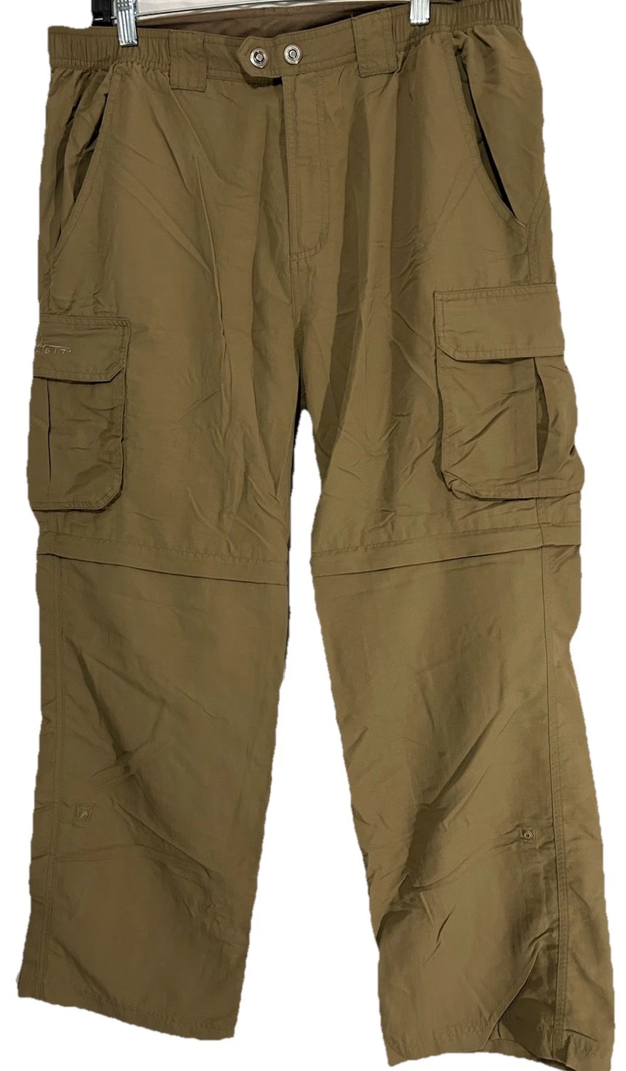 Habit Pants L Men’s Solar 30+ Nylon Outdoor Hiking Fishing Convertible To Shorts