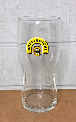 BODDINGTONS British Beer ~ One Pint Pub Bar 6 3/4'' Tall Collectible Glass