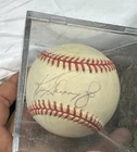 Ken Griffey Jr Signed Official Rawlings American League Baseball Ball