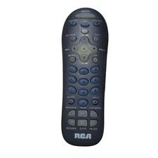 RCA 3 Device RCR311W Universal Television TV Video Remote Control Grey  Tested
