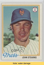 1978 Topps John Stearns #334 READ 0l1