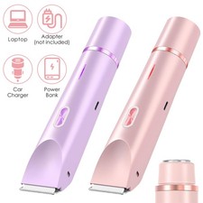 Cordless Hair Removal Painless Bikini Trimmer Epilator Women Electric Shaver