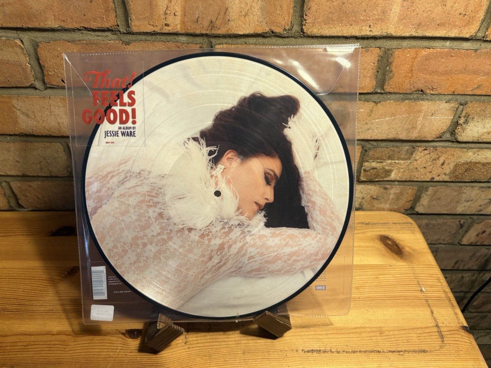 Emi Unisex Jessie Ware That! Feels Good! - Autographed Uk Vinyl Picture Disc Lp Album Emivy2092 2023 - Image 3