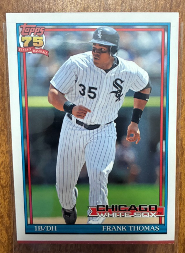2026 Topps Frank Thomas 35th Anniversary card