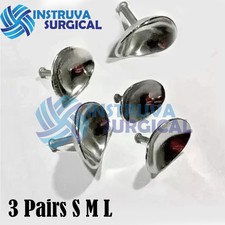 Eye shield Ocular Sclera Protection Laser Tattoo Remove Eyelid 3 Pairs S M L