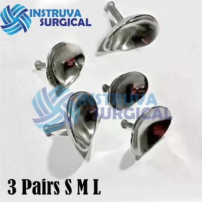 Eye shield Ocular Sclera Protection Laser Tattoo Remove Eyelid 3 Pairs S M L