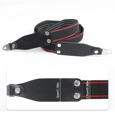 ETONE Neue verstellbare Nylon-Hals-Schultergurt mit Ohr für Mamiya RB67 RZ67 M67 M645