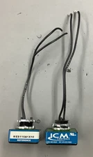 Lot of 2 ICM Controls MES115A1X10 Time Delay Relays, 115VAC, 10 Secs (B636)