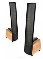 Pair Martin Logan Summit X Speakers In Maple Color Pair