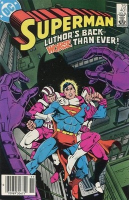 Superman (1st Series) #401 (Newsstand) VG; DC | low grade - November 1984 Lex Lu