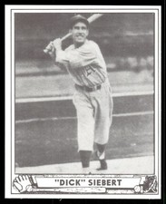Dick Siebert 1986 Play Ball REPRINT Baseball Card #192 (NM)