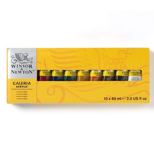 Winsor Newton Galeria acrylverf Pot 500ml - no.744 Yellow Ochre - Arts
