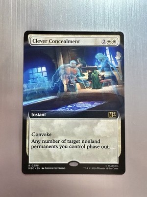 Clever Concealment - 298 - MTG: Marvel Super Heroes - Extended Art - Rare