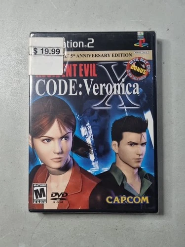 Sealed Resident Evil Code Veronica X 5th Anniversary Sony PlayStation 2, 2001