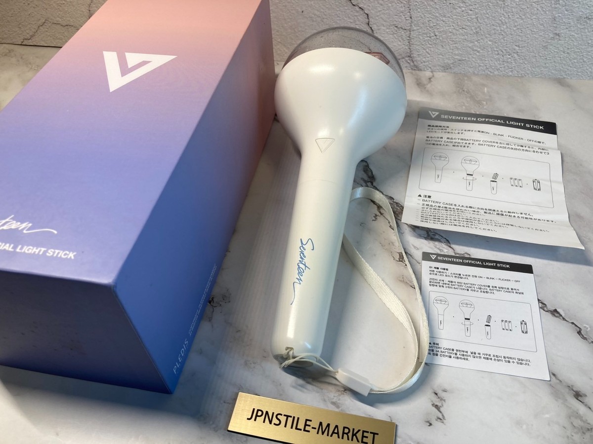 Seventeen セブチ　ペンライト　初代カラット棒　Ver1 SEVENTEEN Official Light Stick Ver.1 Carat Bong Penlight Concert