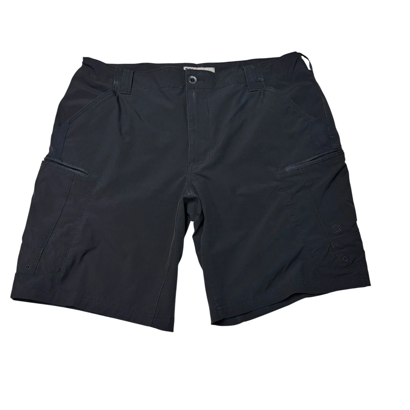 5.11 Men's Tactical Trail 9.5" Black Shorts 73352 36X9 Cargo Utility Hiking