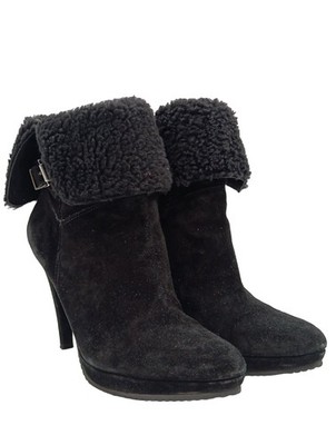TOSCA BLU Reißverschluss-Stiefeletten Damen Stiefeletten Gr. DE 40 schwarz