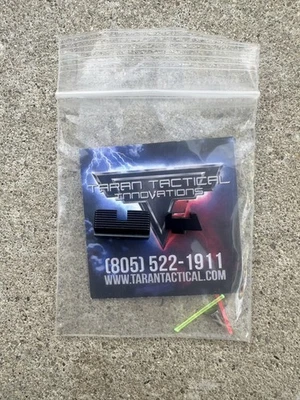 Taran Tactical Innovations Ultimate Fiber Optic Sight Set for Glock
