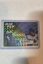 2021 Panini Mosaic - Big Fly Ken Griffey Jr #BF5 Green Mosaic Prizm