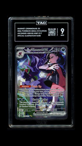 Marnie's Grimmsnarl ex graded TAG 9 for sale on eBay