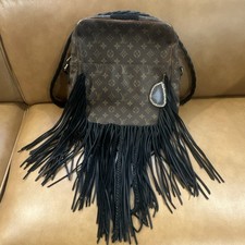 Louis Vuitton Monogram Shoulder Bag Fringe Br...