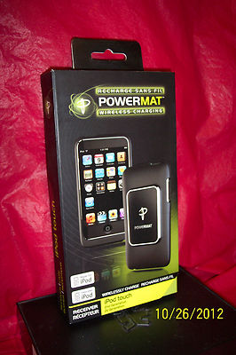POWERMAT WIRELESS CHARGING RECIEVER CASE IPOD TOUCH 2nd GENERATION 