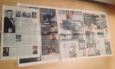 james bond sean connery newspaper pages