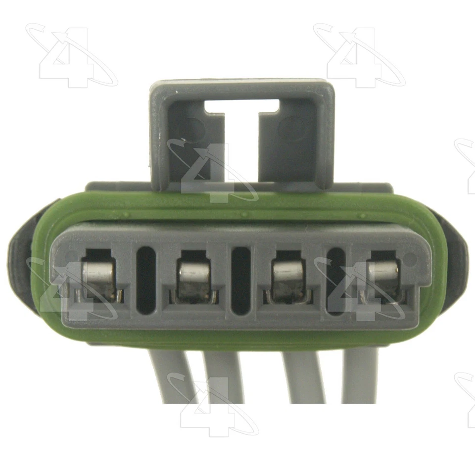 Para 1999-2000 Oldsmobile Silhouette Motor Ventilador de Refrigeração Motor Conector 4 Estações - Imagem 4 de 4