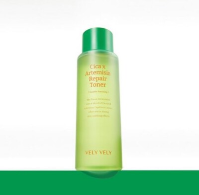 VELY VELY Cica Artemisia Repair Toner 500ml ? Soothing & Hydrating Facial Tonerc