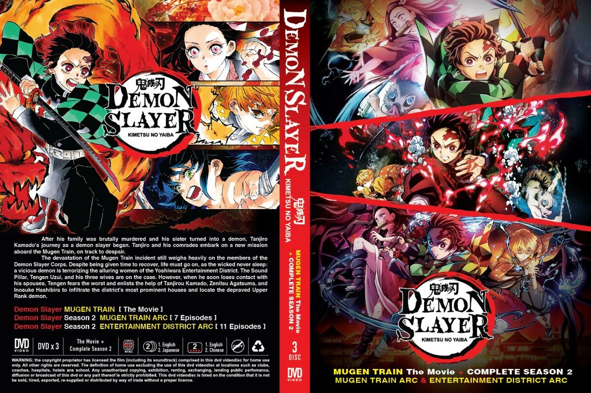 Demon Slayer (Season 2: VOL.1 - 18 End + Movie) ~ All Region