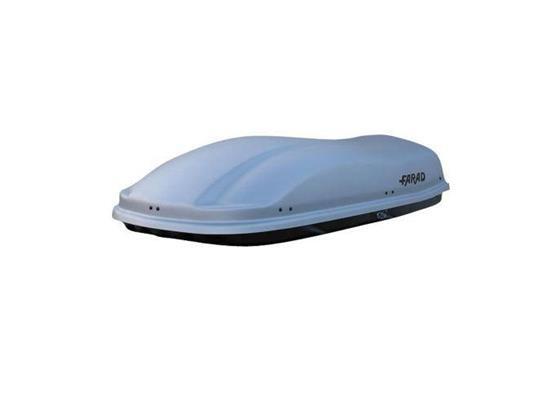 BOX TETTO BAULE FARAD F3 MARLIN 480 LT 190x80x40 GRIGIO OPACO