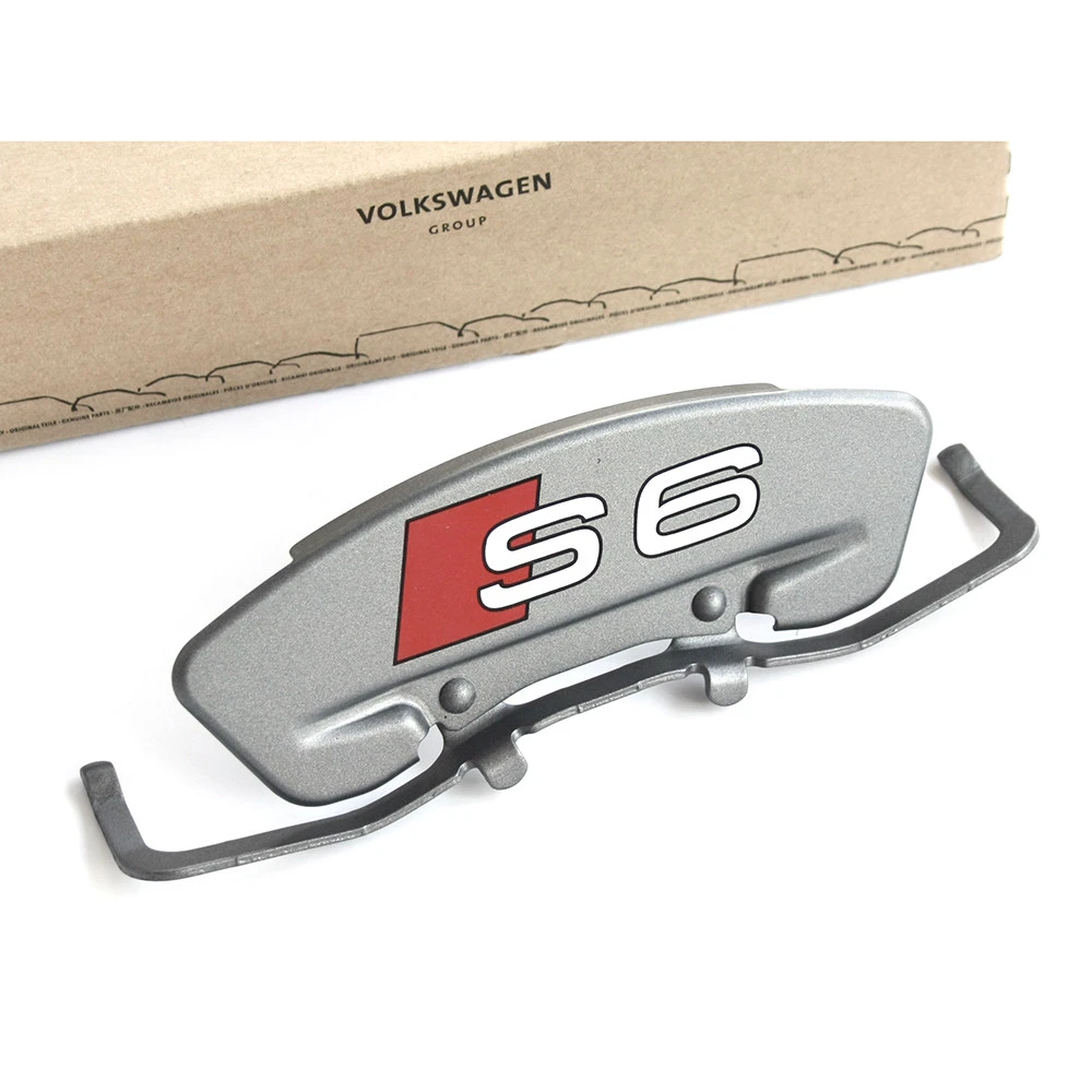 Original Audi S6 (C6 4F) Haltefeder vorn Halteblech Bremse 1LJ  