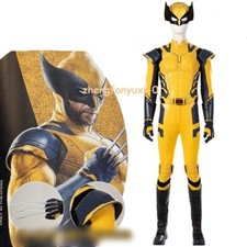 Wolverine Deadpool 3 James Howlett Logan Costume Outfits Men Halloween Cosplay