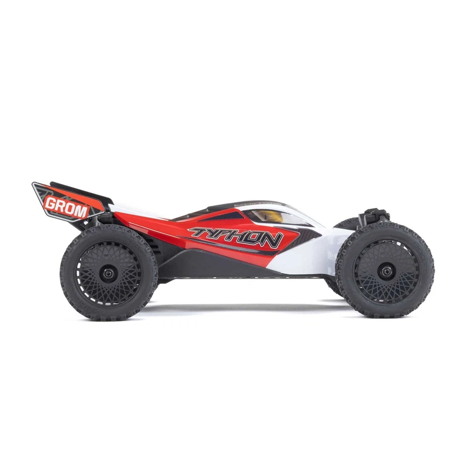 ARRMA RC Buggy TYPHON GROM MEGA RTR 1:18 mit Akku, Lader Rot - Bild 2 von 4